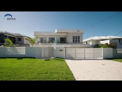 Casa prefabricada de acero ligero villa Estándar Australiano Casa modular de acero kts